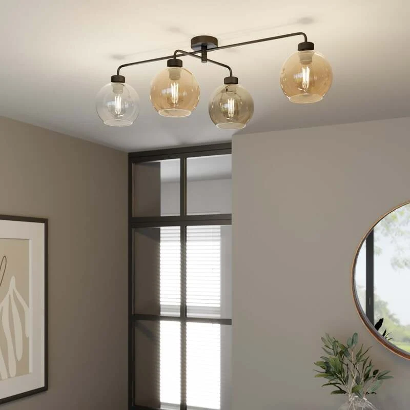 B-Ware Euluna Deckenlampe Cubus Wohnzimmerleuchte Deckenlampe Lampe E27 SIEHE TEXT/FOTO