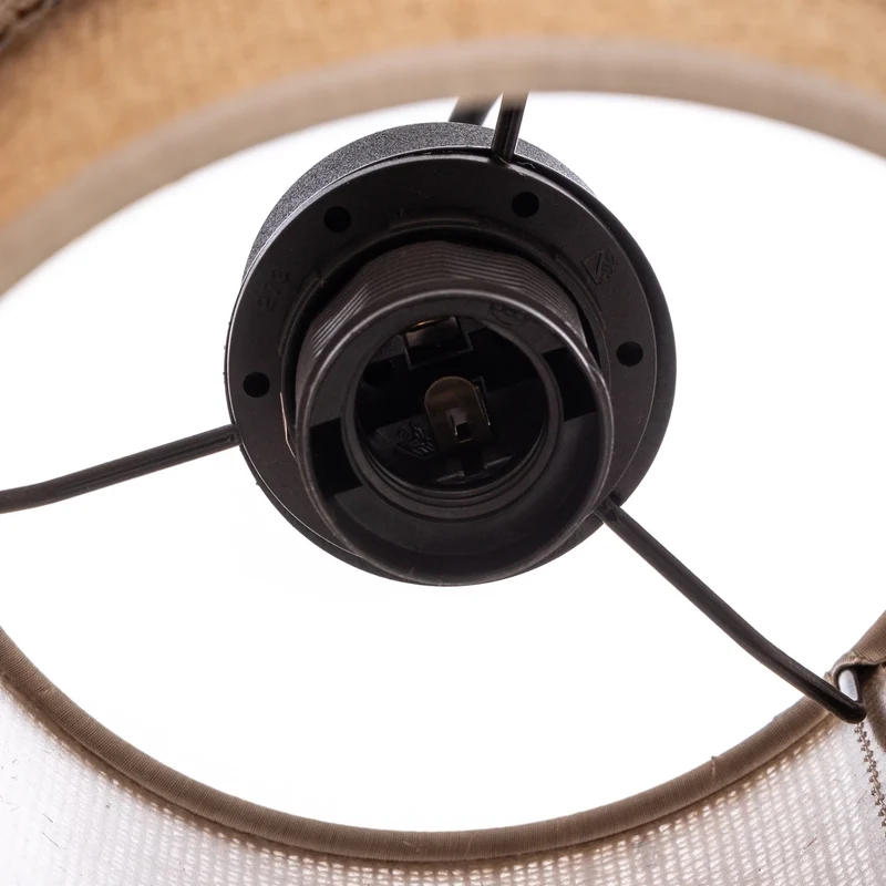 B-Ware TK Lighting Hängeleuchte Pendelleuchte Calisto Jute naturbraun 3-flammig LED E27