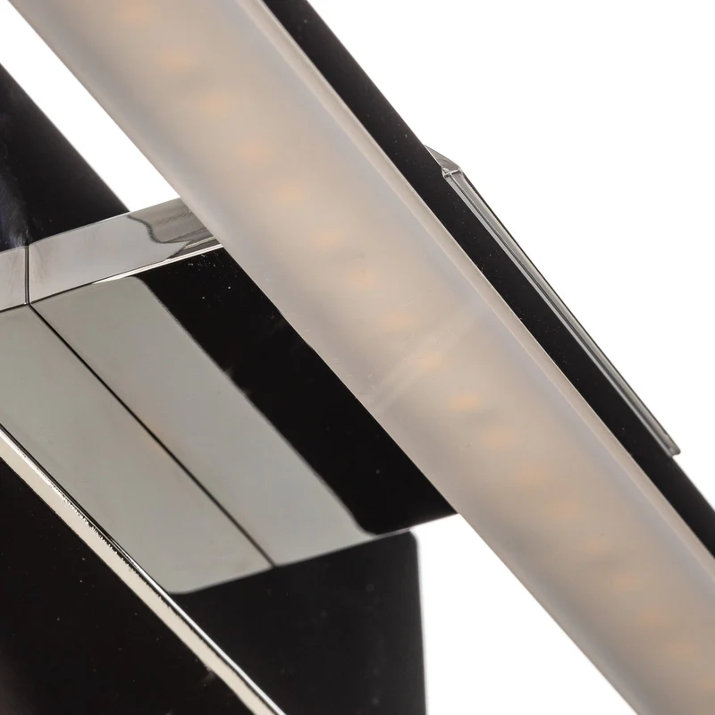 B-Ware MCJ Miroir LED Wandleuchte Spiegelleuchte Badezimmerleuchte chrom 60 cm 3000K