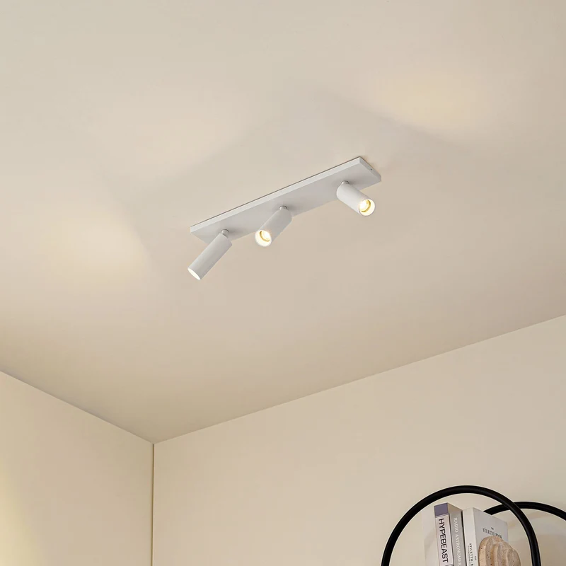 B-Ware Arcchio Deckenstrahler Strahler Brinja Slim weiß 3-flammig GU10 MR11 Aluminium