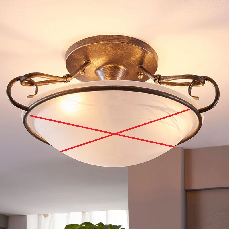B-Ware Lindby Deckenlampe Rando Wohnzimmerleuchte Deckenleuchte Lampe SIEHE TEXT/F973