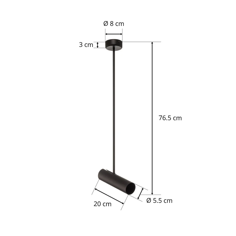 B-Ware Nowodvorski-Lighting Deckenstrahler Spot Eye Super Lampe Schiene Höhe 76 cm