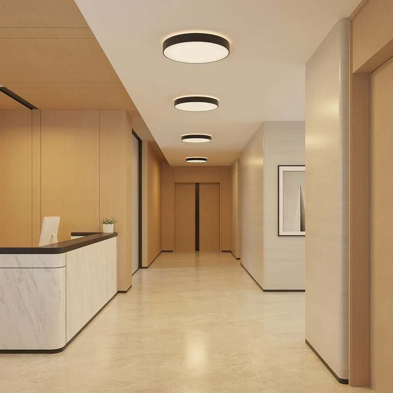 B-Ware Arcchio Pendelleuchte Hängelampe LED Schwarz Aluminium Acryl Vanida Deckenla731