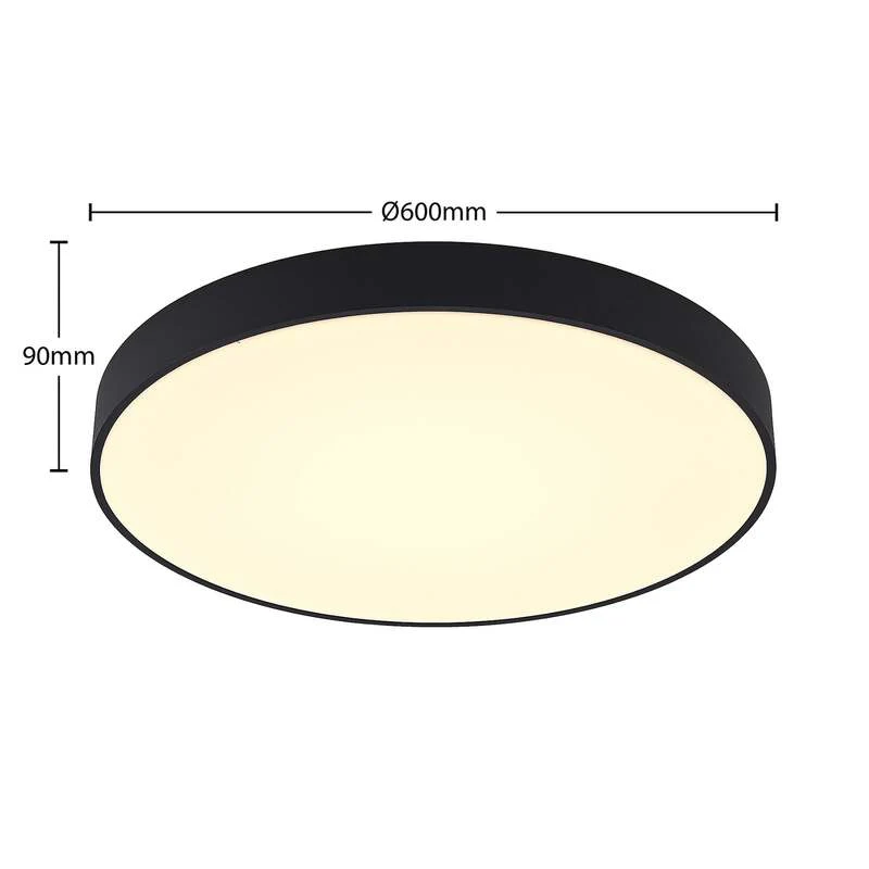 B-Ware Arcchio Pendelleuchte Hängelampe LED Schwarz Aluminium Acryl Vanida Deckenla731