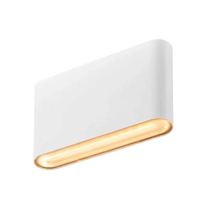 B-Ware SLV Wandleuchte Wandlampe LED Außenleuchte Oval Up Down CCT weiß Polycarbonat