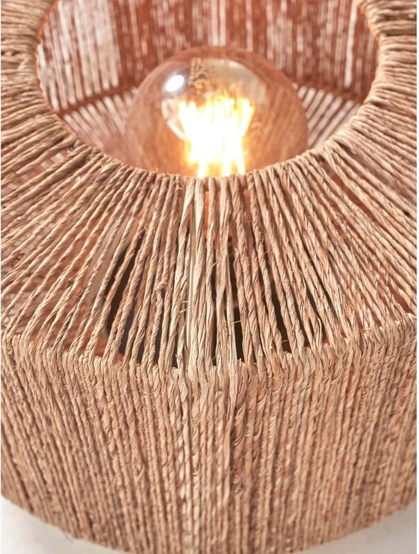 B-Ware GOOD & MOJO Tischleuchte Lampe Leuchte guazu Bambus Jute SIEHE TEXT/FOTO