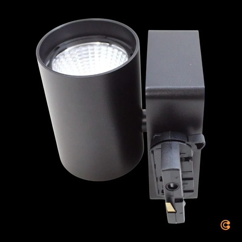 B-Ware Deko Light Strahler Scheinwerfer LED Schienensystem Nihal Schwarz 3phasig 230V