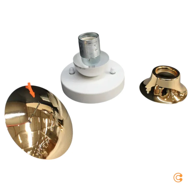 C-Ware KOLARZ Luna Kiss Gold Wandleuchte 24 kt Ø 62 cm Wandlampe Lampe SIEHE TEXT/FOTO
