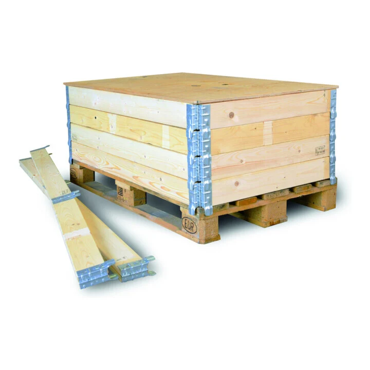 B-Ware TransPak Holzaufsatzrahmen Palettenrahmen Europalette 800x600x200 IPPC 100 STÜCK