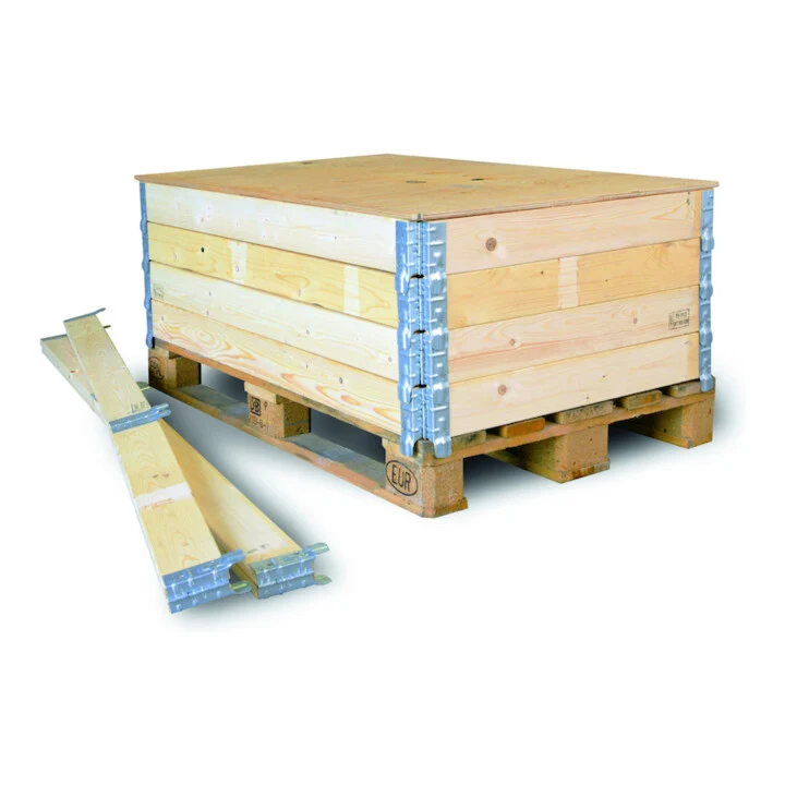 B-Ware TransPak Holzaufsatzrahmen Palettenrahmen Europalette 800x600x200 IPPC 100 STÜCK