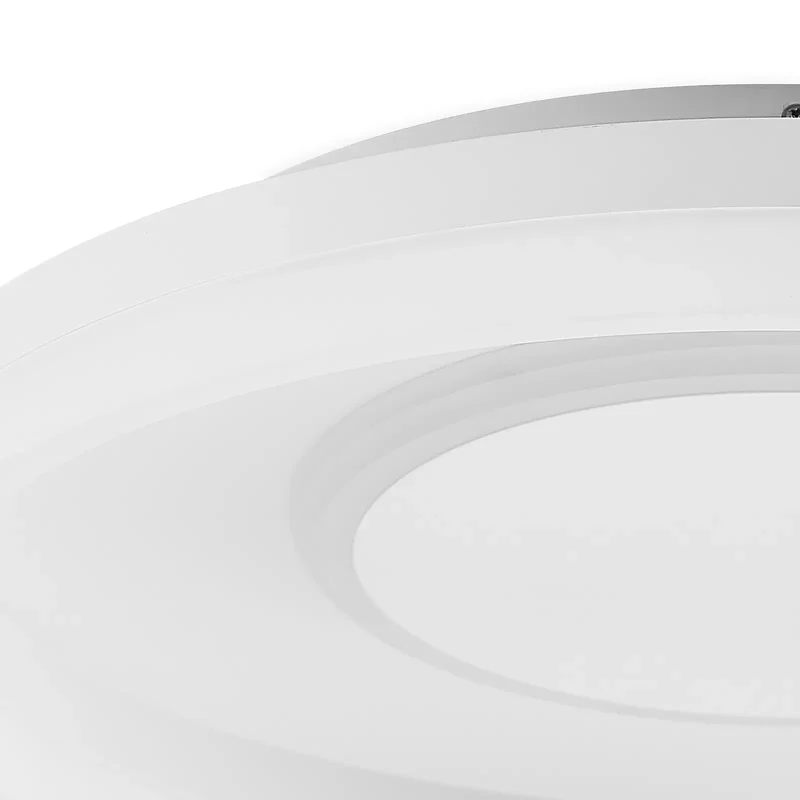 B-Ware Lindby Deckenleuchte Deckenlampe LED Felisha RGBW Fernbedienung sandweiß Wohnzim
