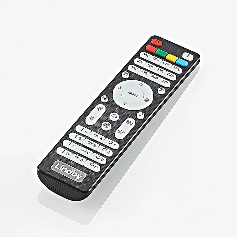 B-Ware Lindby Deckenleuchte Deckenlampe LED Felisha RGBW Fernbedienung sandweiß Wohnzim