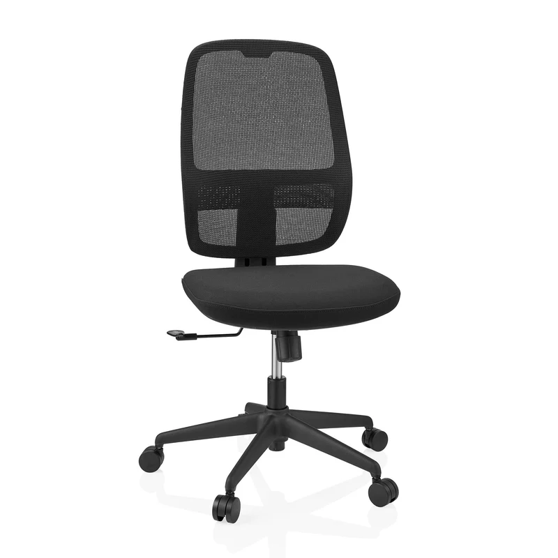 B-Ware hjh OFFICE Bürostuhl Drehstuhl Minoro B Netzstoff Schwarz Synchronmechanik Stuhl
