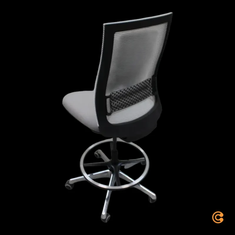 B-Ware hjh OFFICE Arbeitsstuhl Counterstuhl Drehstuhl TOP WORK 99 grau SIEHE TEXT/FOTOS