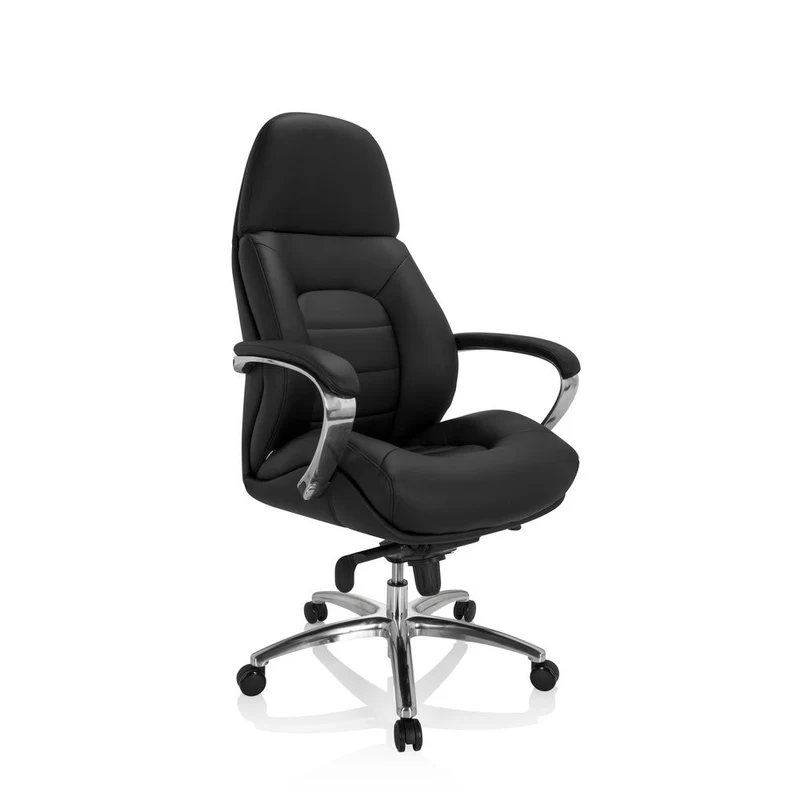 B-Ware hjh OFFICE Bürostuhl Chefsessel BRENTON XXL Kunstleder schwarz