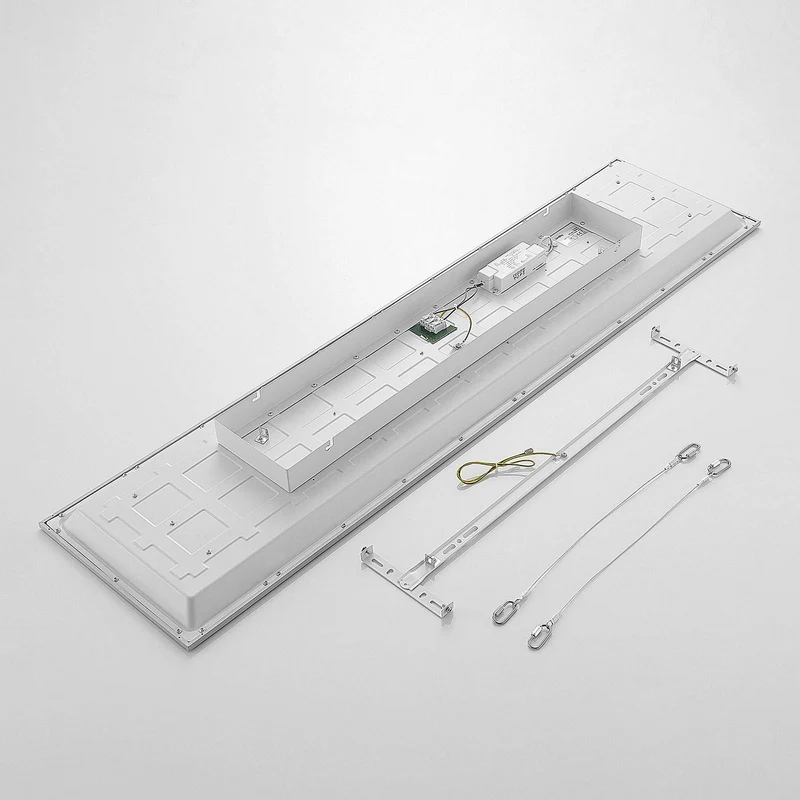 B-Ware Lindby Stenley Led Panel Deckenlampe Deckenlampe Lampe 119 X 29 Cm Weiß S