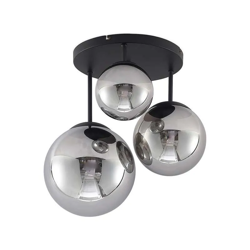 B-Ware Lindby Teeja Deckenlampe Deckenleuchte Deckenlicht Lampe grau SIEHE TEXT/FOTO