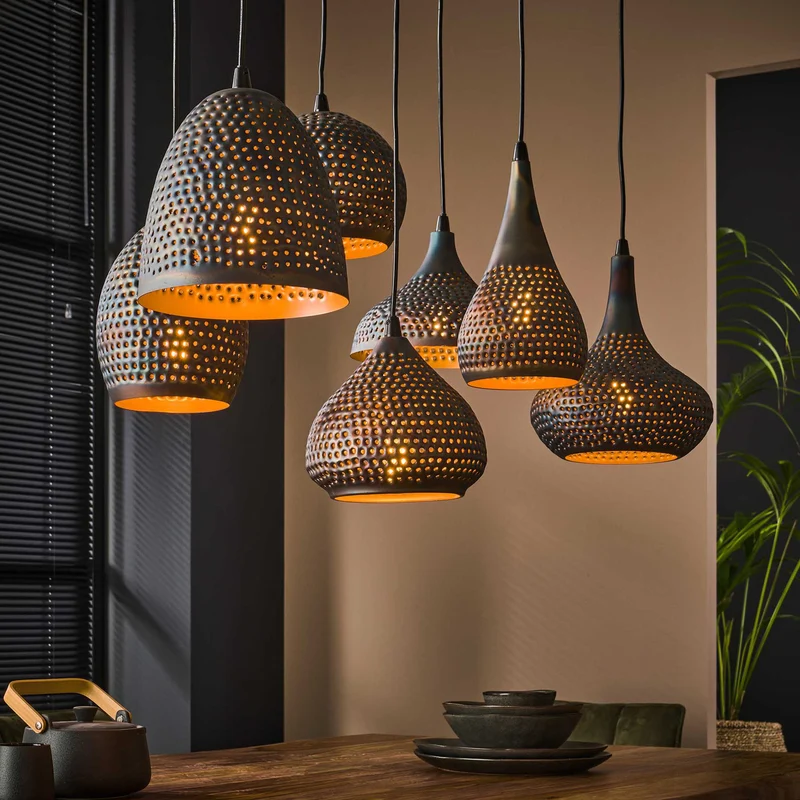 B-Ware Punchray Hängeleuchte Hängelampe Leuchte Lampe Pendelleuchte Pendellampe204