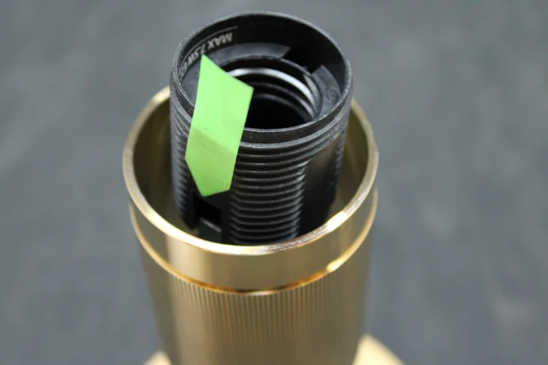 B-Ware Buster+Punch Deckenleuchte Messing Deckenlampe rauchgrau Forked SIEHE TEXT/FOTO
