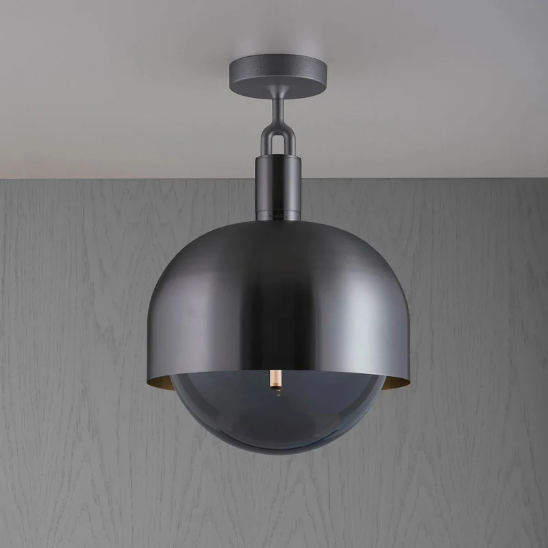 B-Ware Buster+Punch Deckenleuchte Deckenlampe Forked gunmetal Ø34cm SIEHE TEXT/FOTO