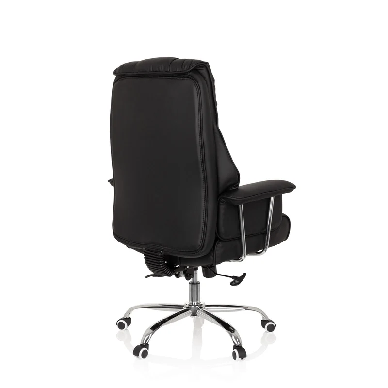 B-Ware hjh OFFICE Bürostuhl Chefsessel COMMANDER Schreibtischstuhl schwarz Kunstleder