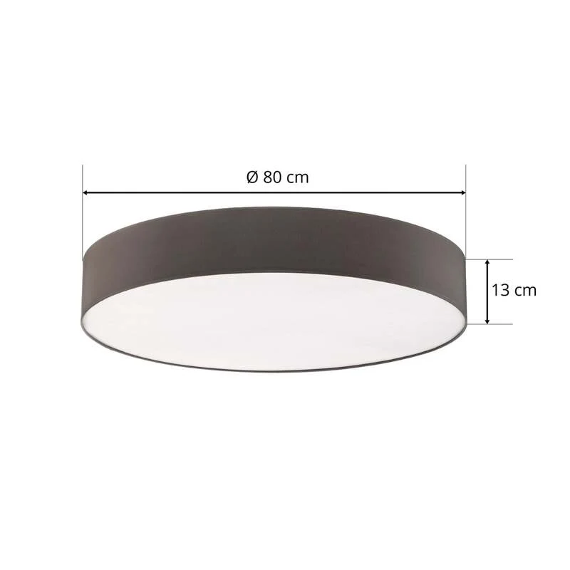 B-Ware TK Lighting Deckenleuchte Rondo Leuchte Deckenlampe Ø80cm LED SIEHE TEXT/FOTO
