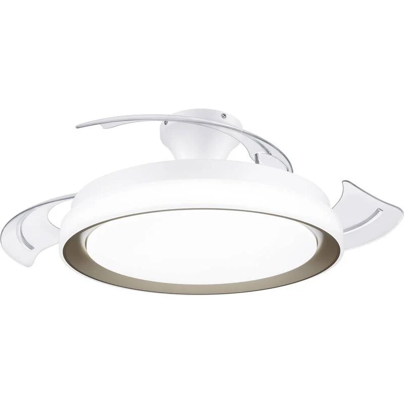 B-Ware Philips Amigo Deckenventilator 28W/35W Gold mit Beleuchtung und Timer