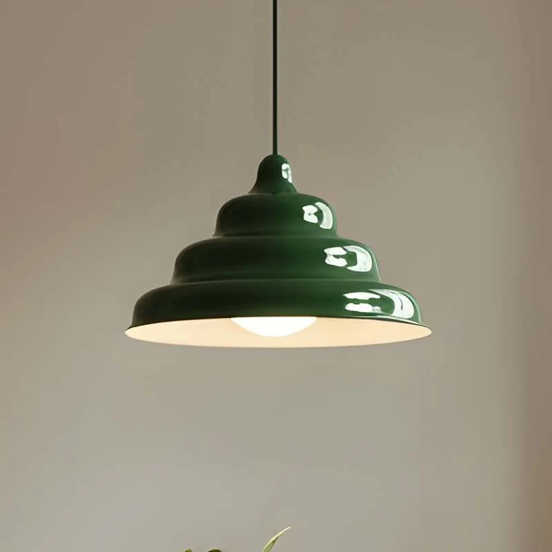 B-Ware Fala Pendelleuchte Hängelampe grün Glas Esszimmer skandinavisches Design
