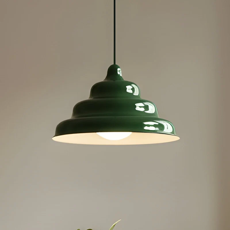 B-Ware Fala Pendelleuchte Hängelampe grün Glas Esszimmer skandinavisches Design