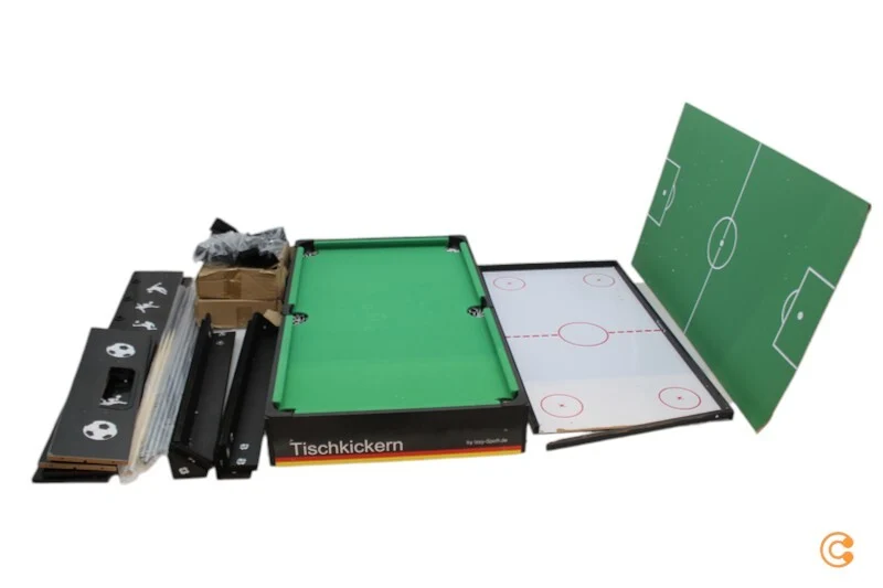 Izzy Multifunktionstisch Spieltisch 4-in-1 Tischfußball Billard SIEHE TEXT/F212