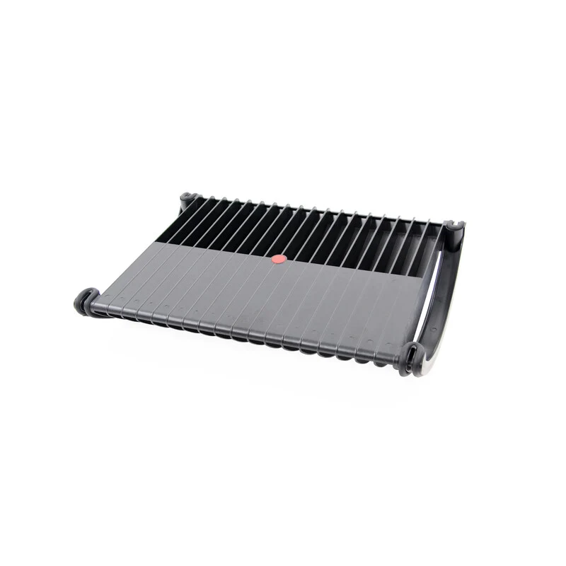 B-Ware hjh OFFICE Fußstütze Ablage PODI Kunststoff schwarz ergonomisch Wippfunktion