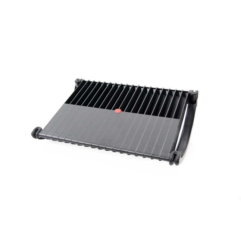 B-Ware hjh OFFICE Fußstütze Ablage PODI Kunststoff schwarz ergonomisch Wippfunktion