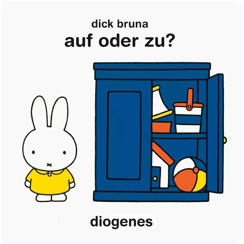 B-Ware diogenes Buch Kinderbuch Miffy Auf oder zu interaktiv Hardcover 36 STÜCK