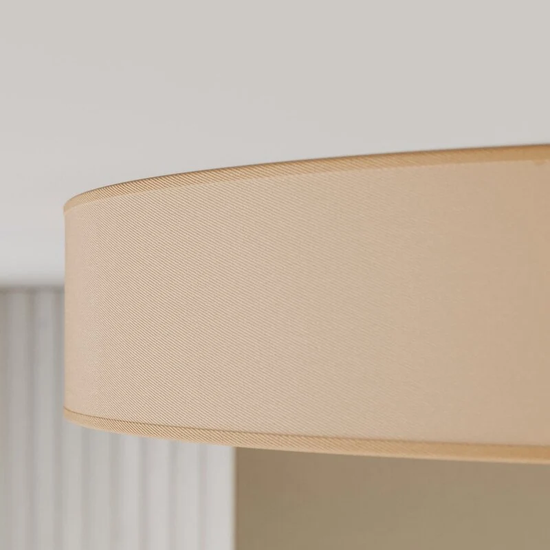 B-Ware TK Lighting Deckenleuchte Rondo beige Ø 80 cm SIEHE TEXT/FOTO