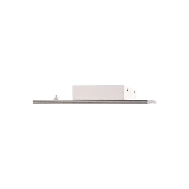 B-Ware PRIOS LED Panel Deckenleuchte Lichtpaneel weiss silber Kunststoff Aluminium 120