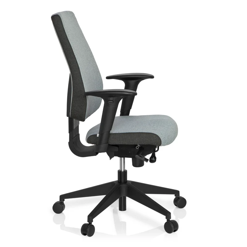 B-Ware hjh OFFICE Bürostuhl Drehstuhl PRO-TEC 500 dunkelgrau hellgrau Armlehnen