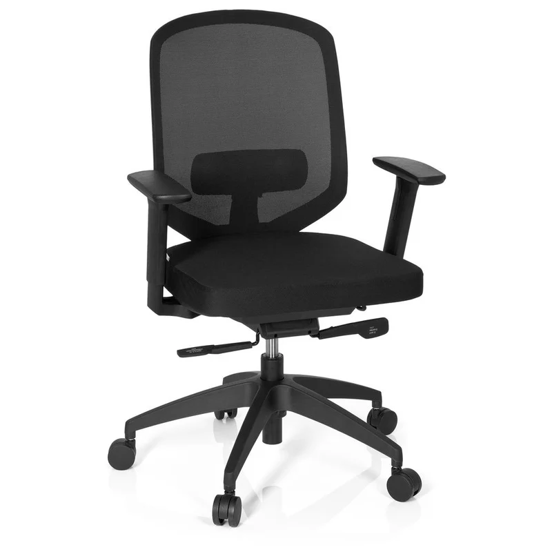 B-Ware hjh OFFICE Profi Bürostuhl DELIGHT PRO Netzstoff schwarz Office Stuhl360