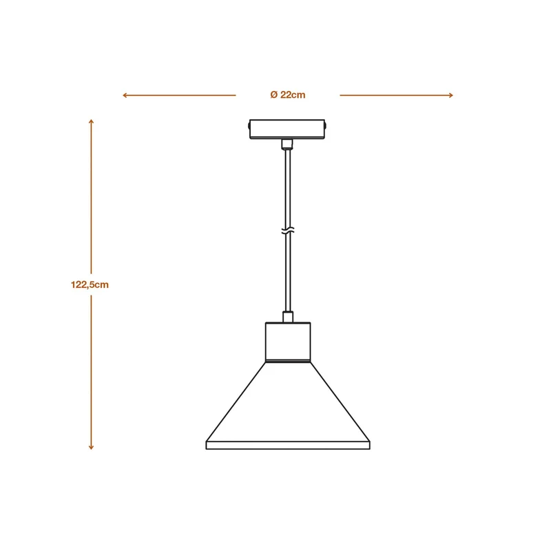 B-Ware LEDVANCE Hängeleuchte Pendelleuchte Betonleuchte grau Ø22cm Beton Concrete Wo471