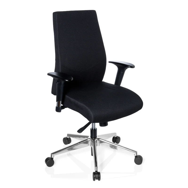 B-Ware hjh OFFICE Bürostuhl Drehstuhl PRO-TEC 250 schwarz Power-Office Stoffbezug