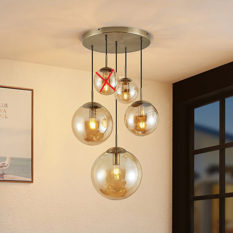 B-Ware Lindby Teeja Hängeleuchte Deckenlampe Pendelleuchte Leuchte SIEHE TEXT/FOTO681