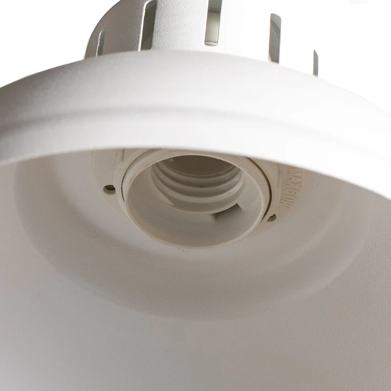 B-Ware Luminex Hängeleuchte Pendelleuchte Sven Hauptleuchte dreiflammig weiß Stahl 586