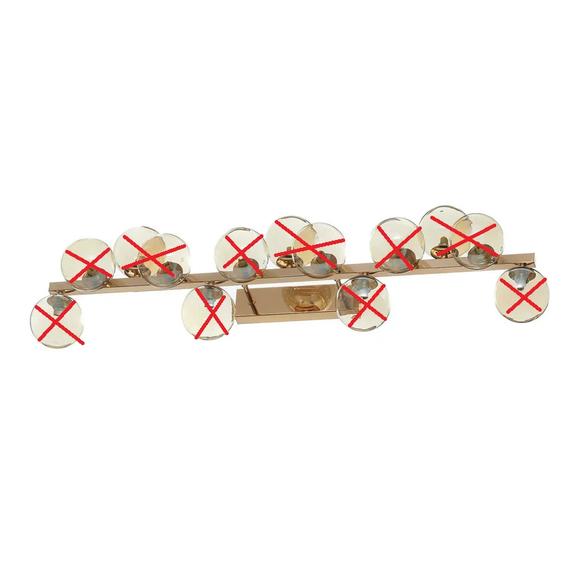 B-Ware Maytoni Deckenlampe Dallas Deckenleuchte Leuchte 13-flg GU9 gold SIEHE TEXT/FOTO