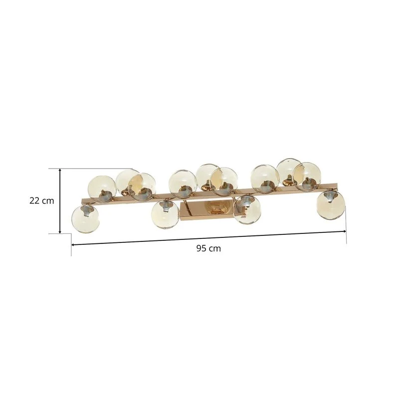B-Ware Maytoni Deckenlampe Dallas Deckenleuchte Leuchte 13-flg GU9 gold SIEHE TEXT/FOTO