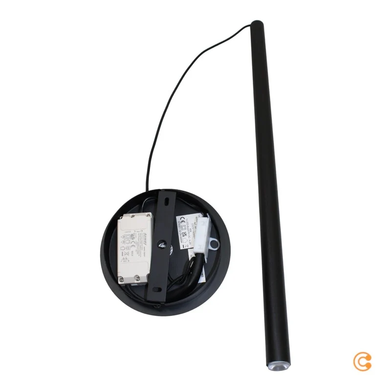 B-Ware Paul Neuhaus Pendelleuchte Hängeleuchte LED Flute schwarz Wohnbereich dimmbar3