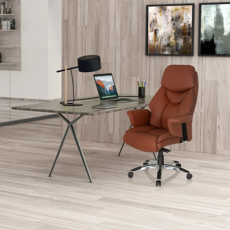 B-Ware hjh OFFICE PRADO Kunstleder Luxus Chefsessel Schreibtischstuhl Drehstuhl Stuhl