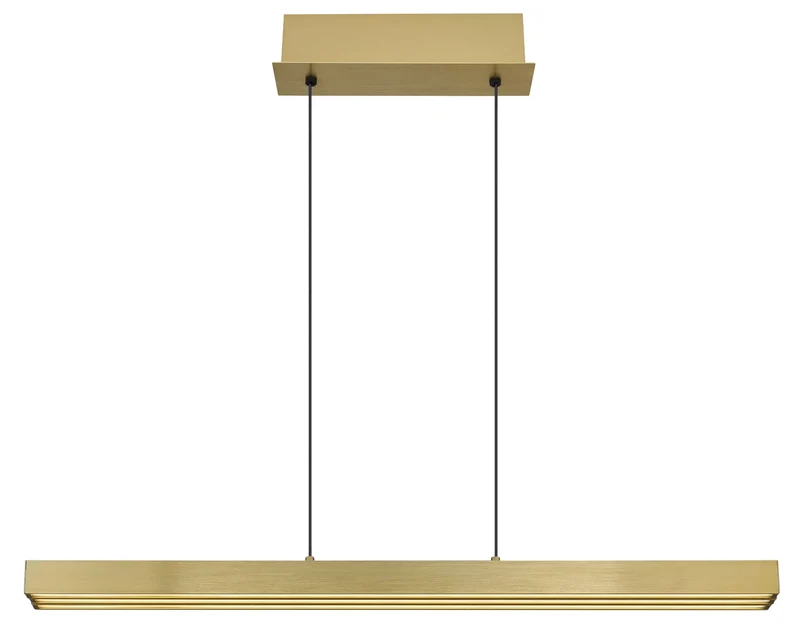B-Ware Globo Hängeleuchte Pendelleuchte LED ETHAN altmessing 150cm CCT höhenverstellbar