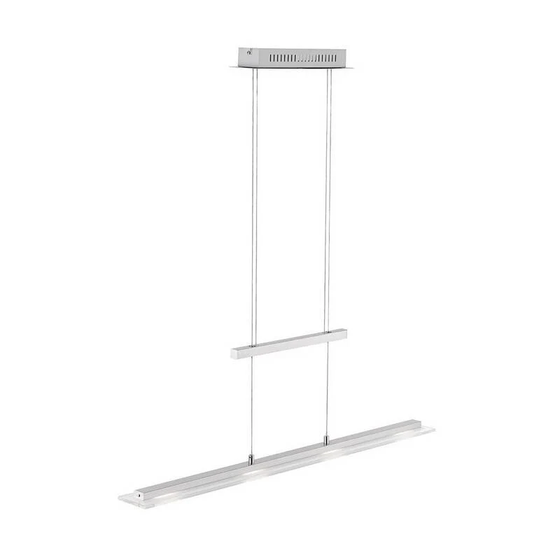 B-Ware FISCHER & HONSEL LED Hängeleuchte Pendelleuchte Tenso Nickel 115 cm Metall CCT