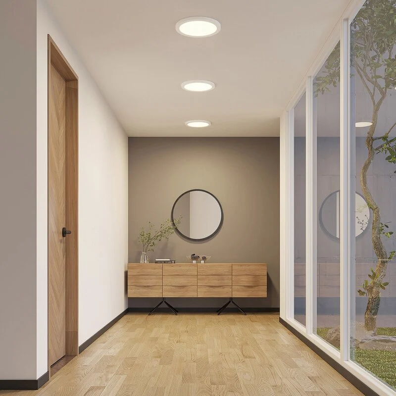 B-Ware Aureka Deckenlampe Deckenleuchte LED Radarsensor Bewegungsmelder weiß 33 cm