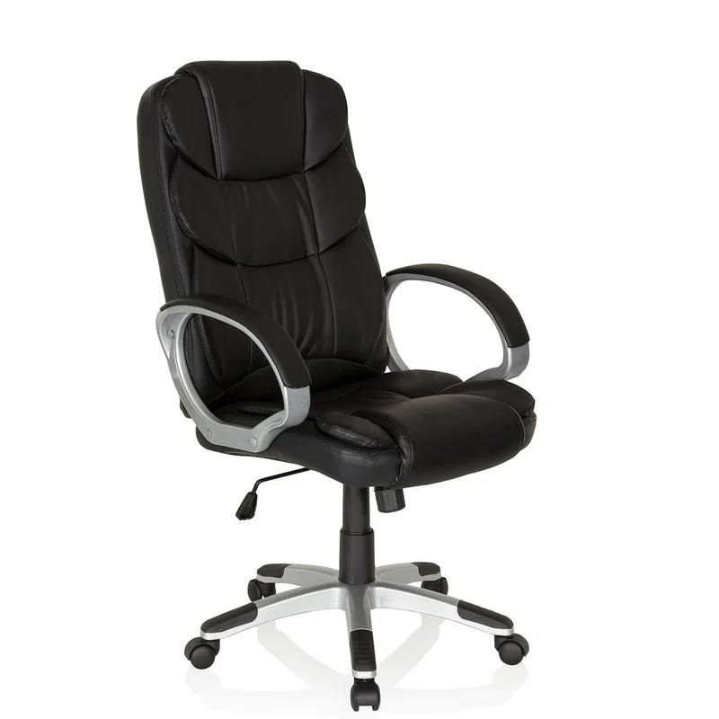B-Ware MyBuero Chefsessel RELAX BY155 Stuhl Bürostuhl Schreibtischstuhl Sessel schwarz