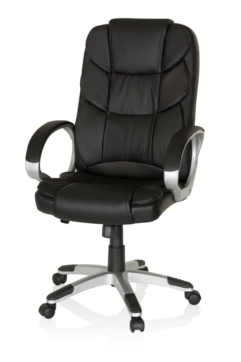 B-Ware MyBuero Chefsessel RELAX BY155 Stuhl Bürostuhl Schreibtischstuhl Sessel schwarz